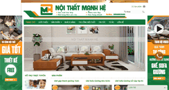 Desktop Screenshot of noithatmanhhe.com